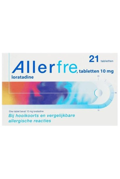 Allerfre Antihooikoorts 21 tabletten 10mg