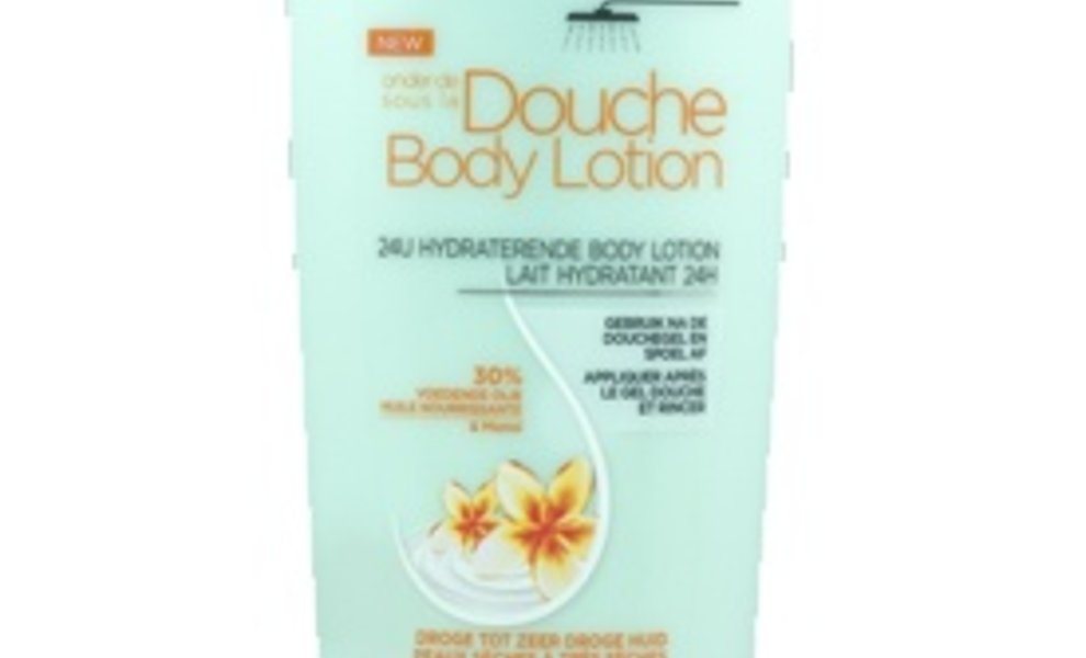 Body lotion voor onder de douche!