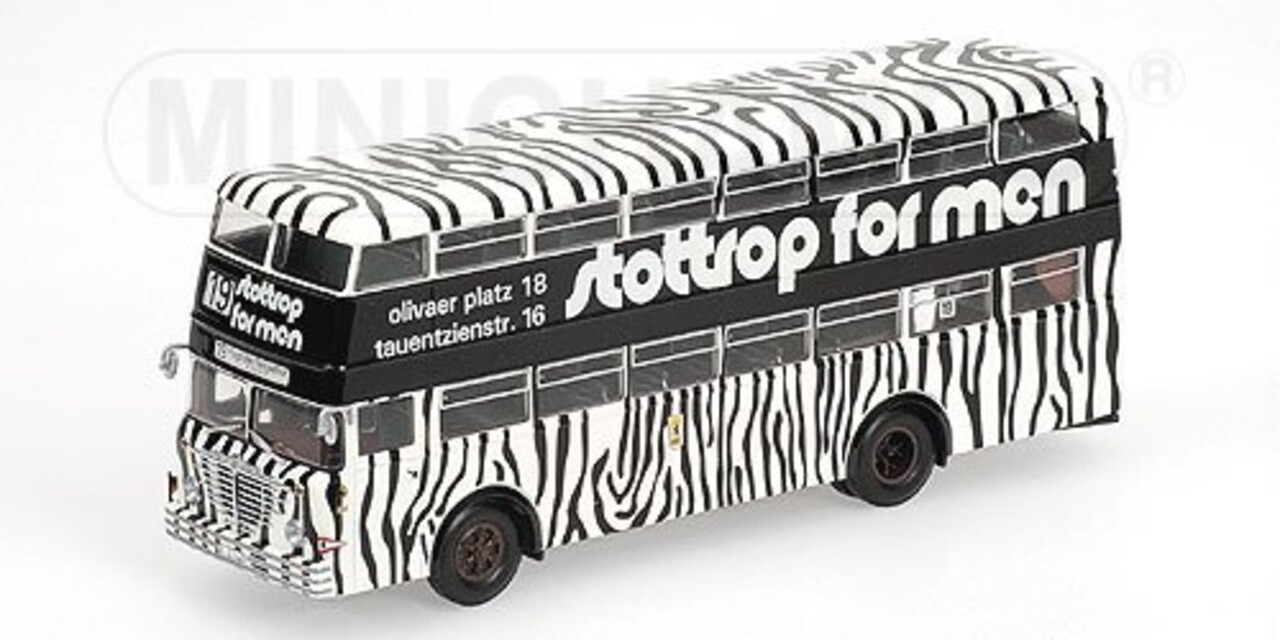 Büssing Büssing D2U mit Hecktüren 'Stottrop' - 1:43 - Minichamps