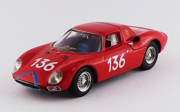Ferrari Ferrari 250 LM RHD #136 Targa Florio 1965 - 1:43 - Best Model Ferrari Ferrari 250 LM RHD #136 Targa Florio 1965 - 1:43 - Best Model