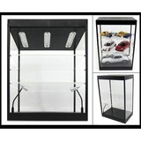 Linkwow LED Lighted Display Case - 2 Adjustable Shelves - Linkwow