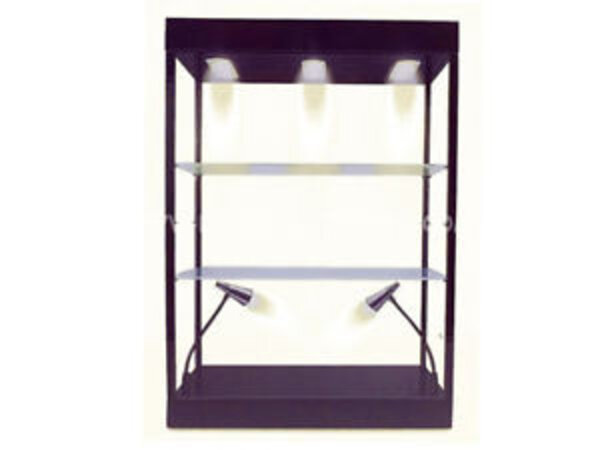 Linkwow LED Lighted Display Case - 2 Adjustable Shelves - Linkwow