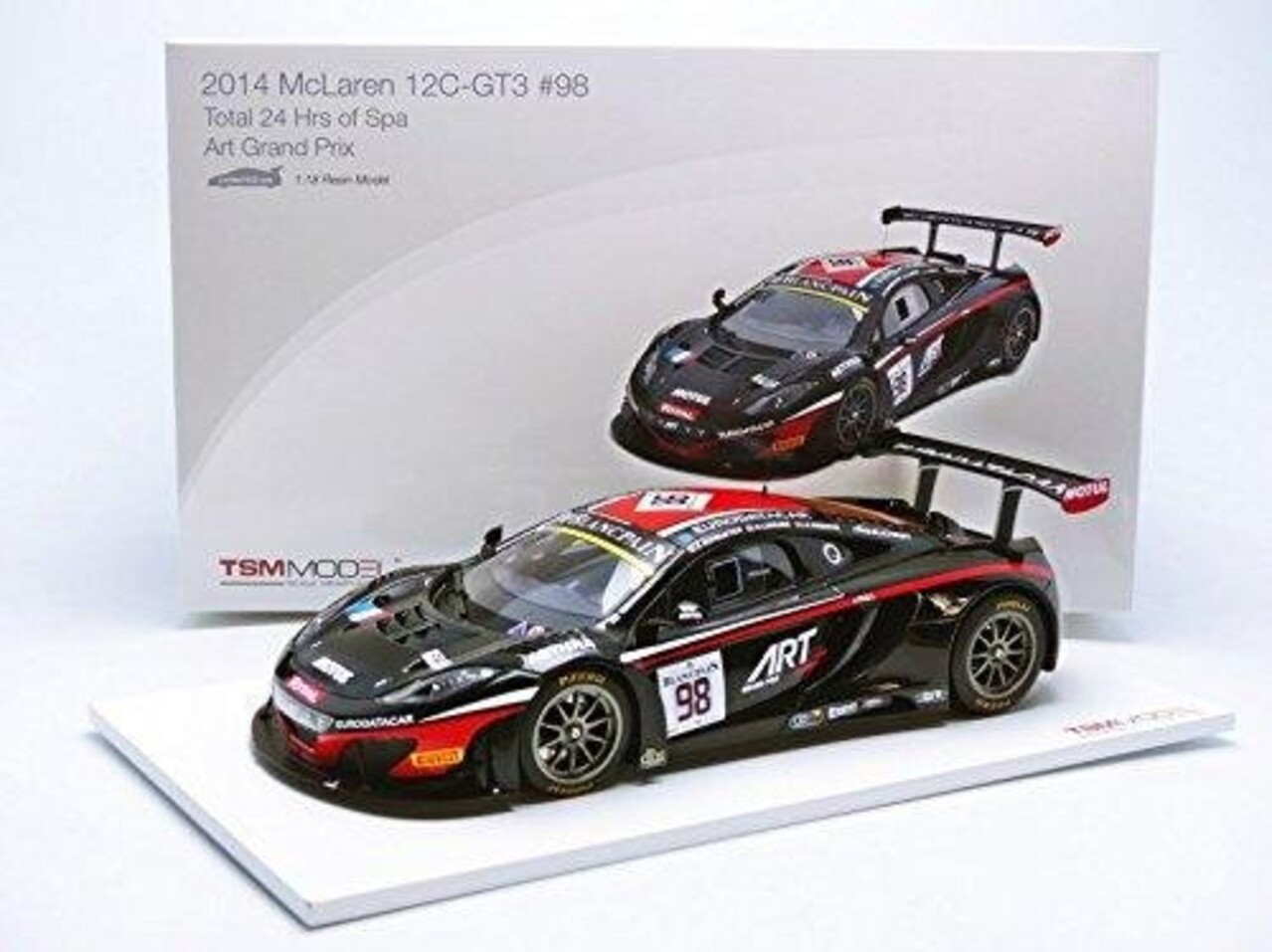McLaren McLaren 12C-GT3 #98 Total 24 H Spa Art GP 2014 - 1:18 - TrueScale Miniatures McLaren McLaren 12C-GT3 #98 Total 24 H Spa Art GP 2014 - 1:18 - TrueScale Miniatures