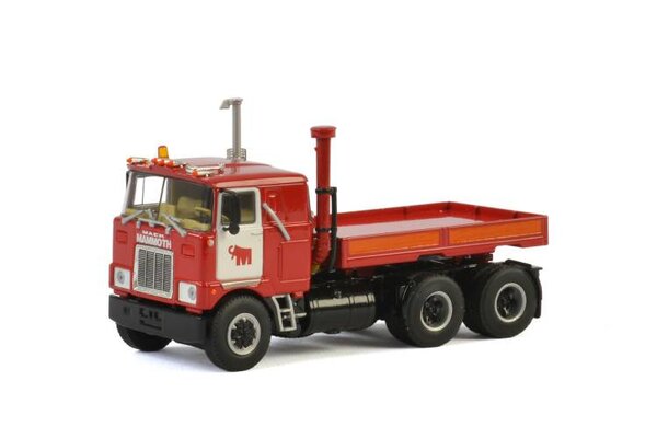 Mack Mack F700 6x4 + Ballast Box 'Mammoth - Mammoet' - 1:50 - WSI Models Mack Mack F700 6x4 + Ballast Box 'Mammoth - Mammoet' - 1:50 - WSI Models