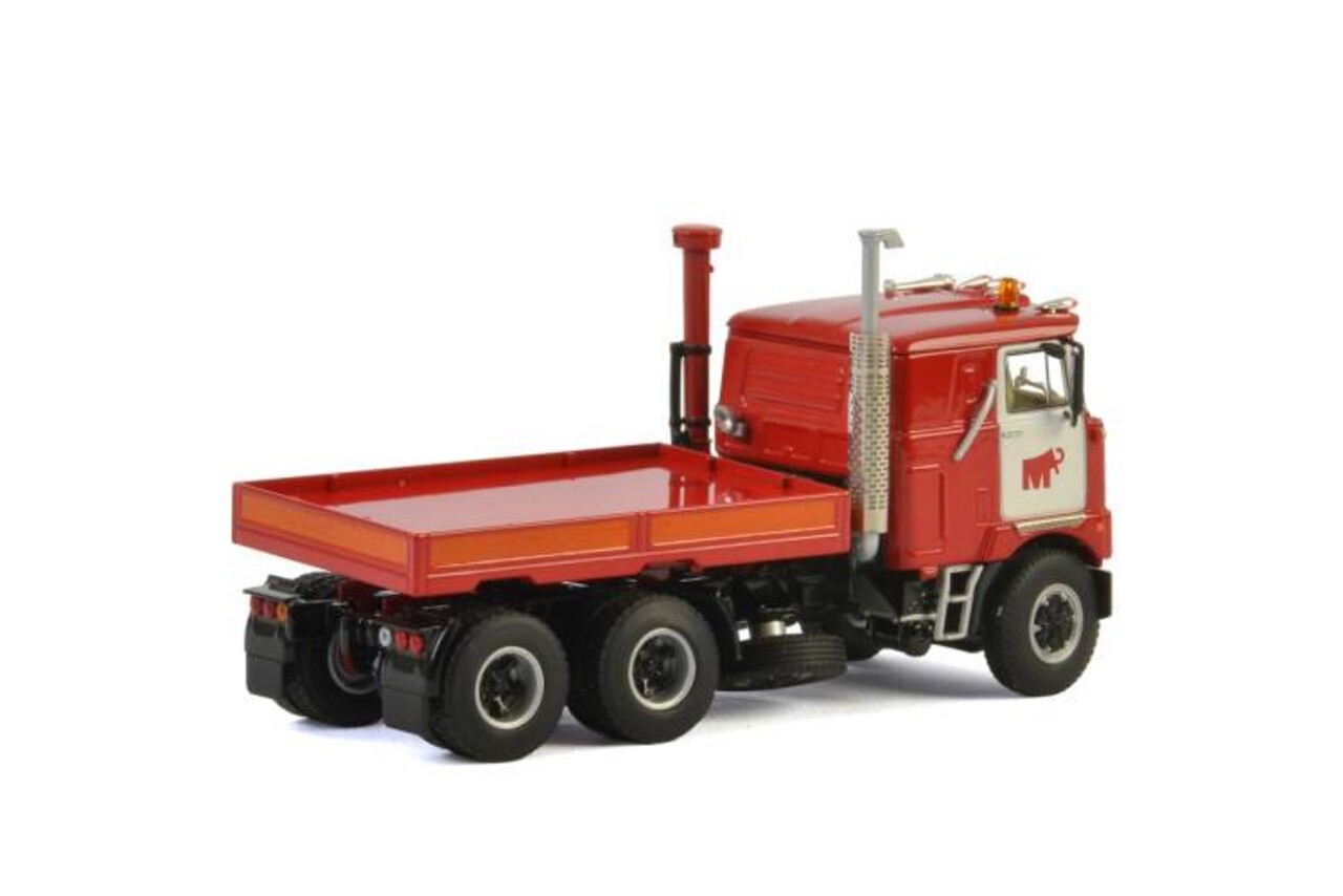 Mack Mack F700 6x4 + Ballast Box 'Mammoth - Mammoet' - 1:50 - WSI Models Mack Mack F700 6x4 + Ballast Box 'Mammoth - Mammoet' - 1:50 - WSI Models