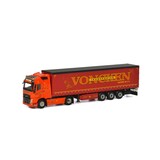 Volvo Volvo FH4 Globetrotter 4x2 + Curtainside Tautliner Trailer 3 axle 'Voncken Transporten BV' - 1:50 - WSI Models Volvo Volvo FH4 Globetrotter 4x2 + Curtainside Tautliner Trailer 3 axle 'Voncken Transporten BV' - 1:50 - WSI Models