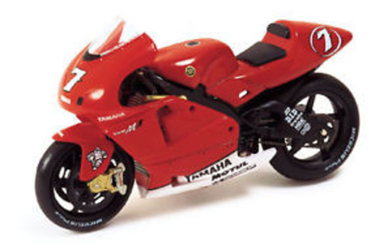 Yamaha Yamaha YZR M1 #7 C. Checa 2002 - 1:24 - IXO Models