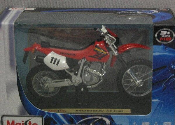Honda Honda XR400R - 1:18 - Maisto