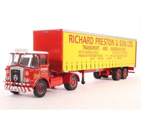 Atkinson Atkinson Borderer + Tautliner Trailer 'Richard Preston & Son Ltd' - 1:50 - Corgi Atkinson Atkinson Borderer + Tautliner Trailer 'Richard Preston & Son Ltd' - 1:50 - Corgi