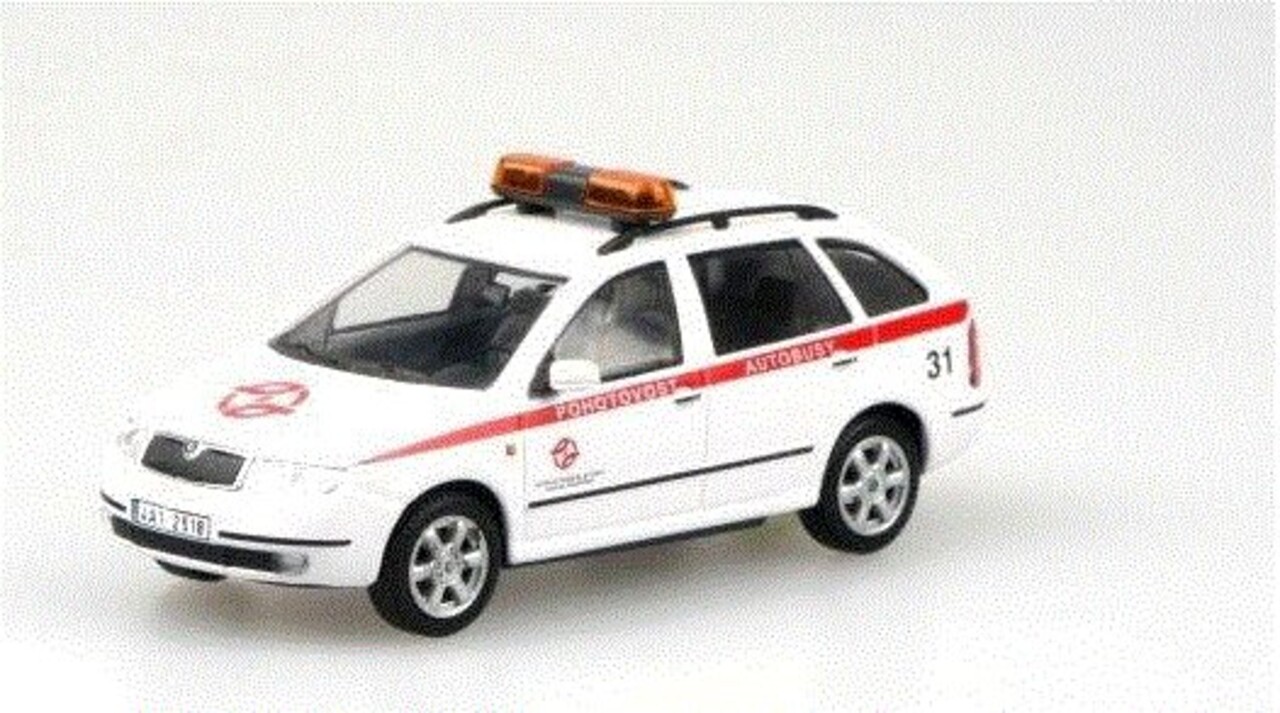 Skoda Skoda Fabia Pohotovost Autobusy - 1:43 - Abrex