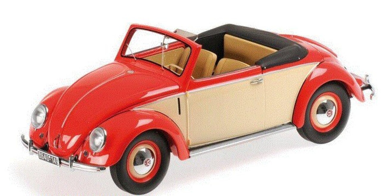 Volkswagen Beetle Convertible Hebmüller 1949 - 1:18
