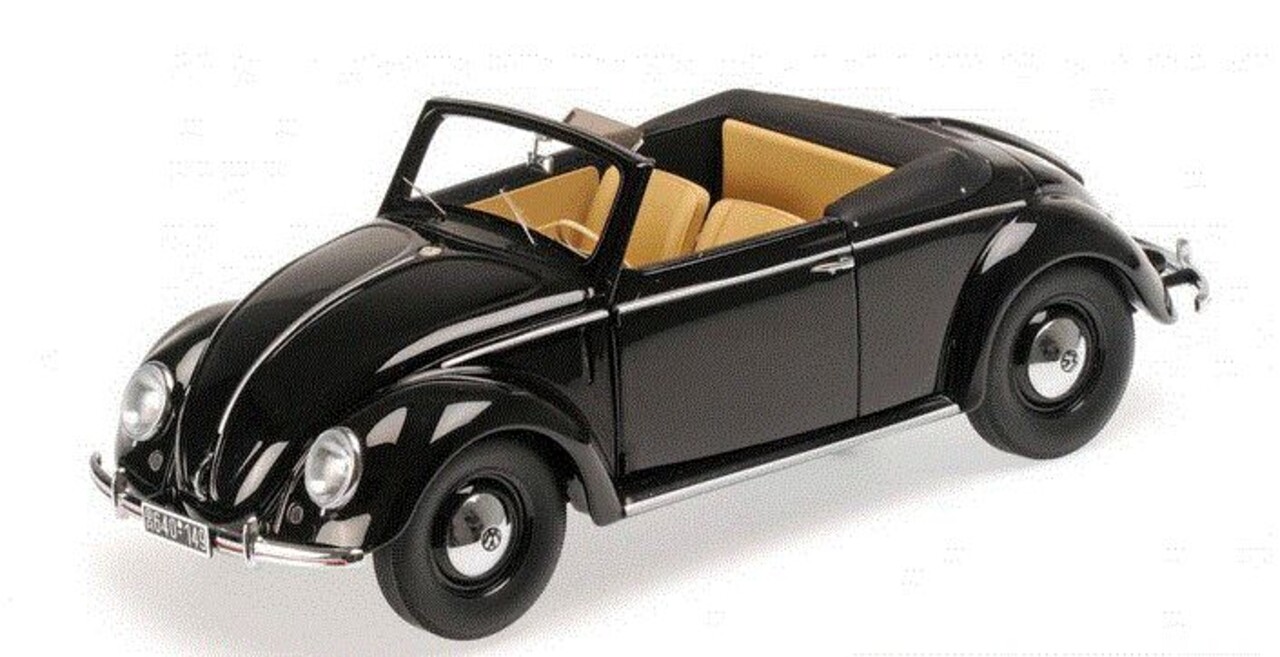 Volkswagen Hebmüller Cabriolet 1/18 1/18 KK-Scale 1949 Volkswagen VW Beetle 1200 Hebmüller