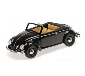 Volkswagen Volkswagen Beetle Convertible Hebmüller 1949 - 1:18 - Minichamps Volkswagen Volkswagen Beetle Convertible Hebmüller 1949 - 1:18 - Minichamps