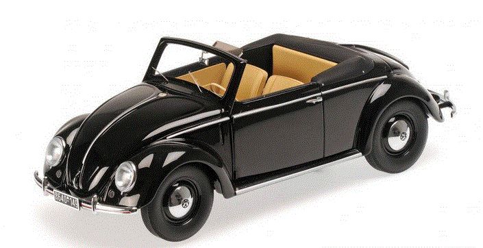 Volkswagen Hebmüller Cabriolet 1/18 KK-SCALE KKDC180112 Scale 1/18 | VOLKSWAGEN BEETLE 1200