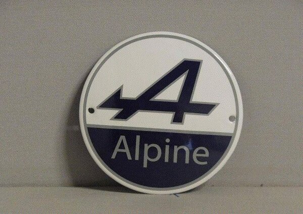 Emaille Bord Enamel Plate Alpine (10 cm) Emaille Bord Enamel Plate Alpine (10 cm)