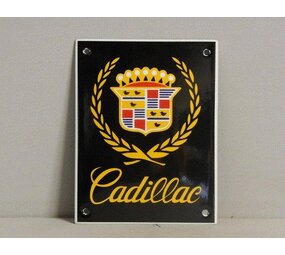 Emaille Bord Enamel Plate Cadillac (10 cm x 13 cm) Emaille Bord Enamel Plate Cadillac (10 cm x 13 cm)