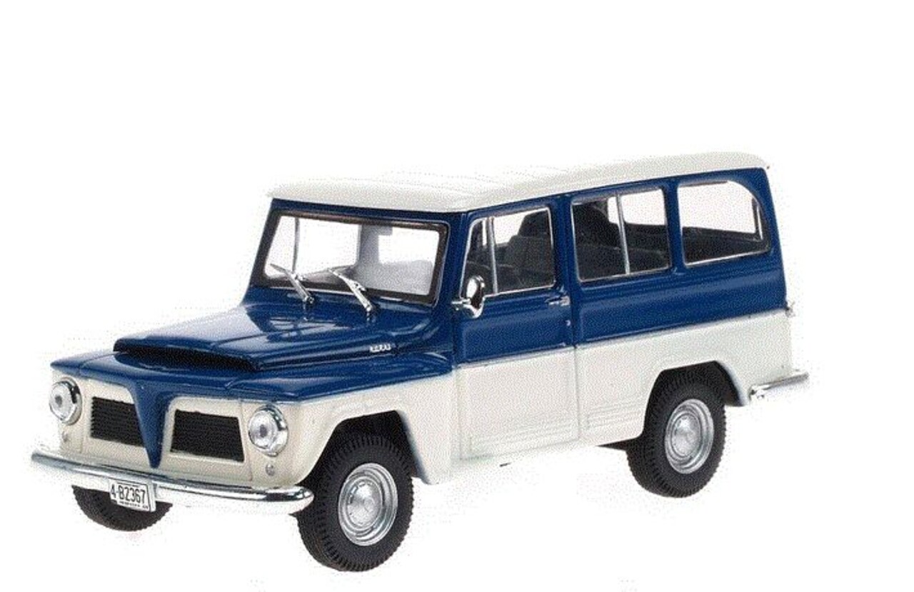 Willys-Overland Willys-Overland Rural 1968 - 1:43 - Whitebox Willys-Overland Willys-Overland Rural 1968 - 1:43 - Whitebox