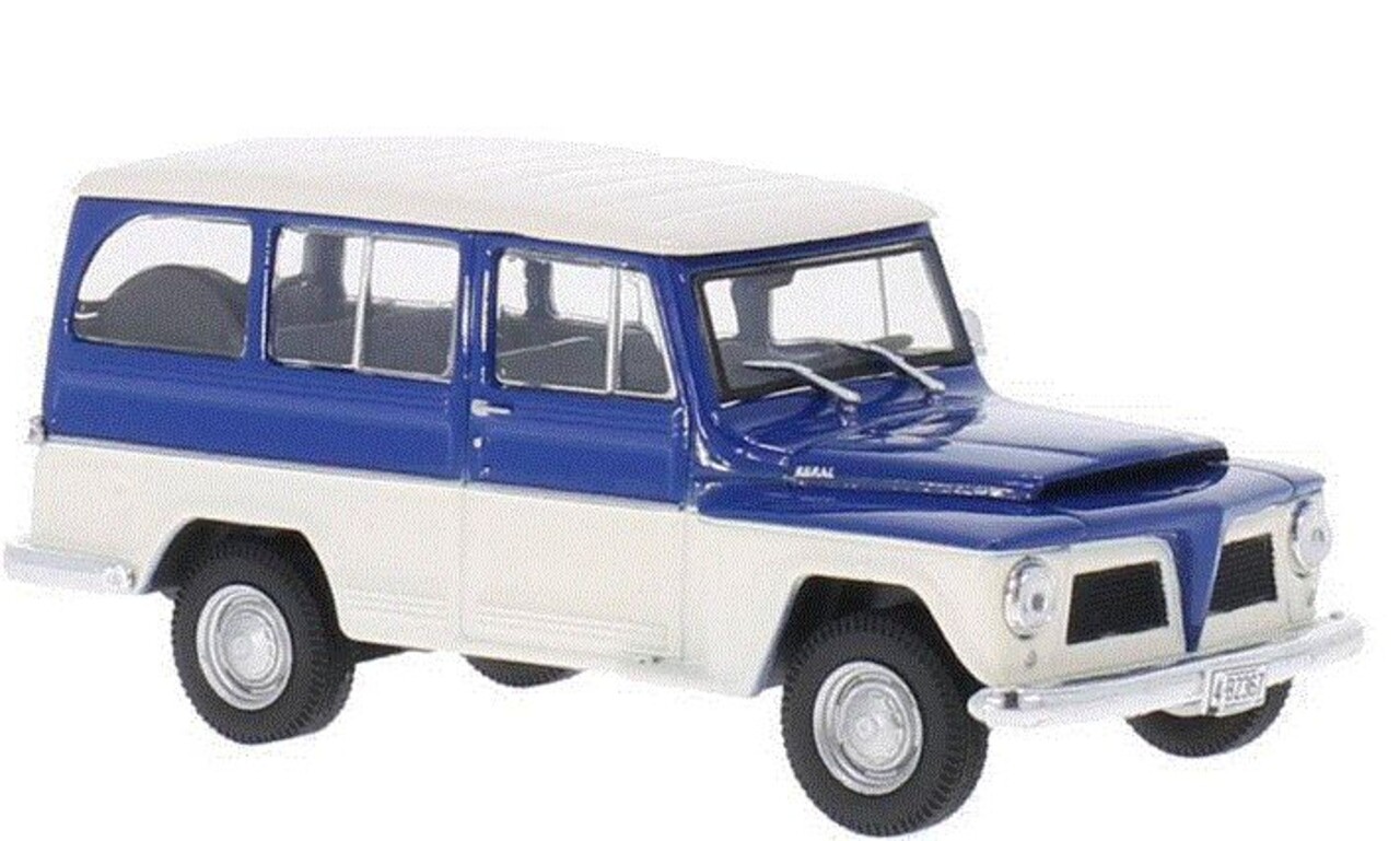 Willys-Overland Willys-Overland Rural 1968 - 1:43 - Whitebox Willys-Overland Willys-Overland Rural 1968 - 1:43 - Whitebox