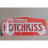 Blikken bord Blikken Bord Automobiles Hotchkiss (27,5 cm x 12 cm) Blikken bord Blikken Bord Automobiles Hotchkiss (27,5 cm x 12 cm)