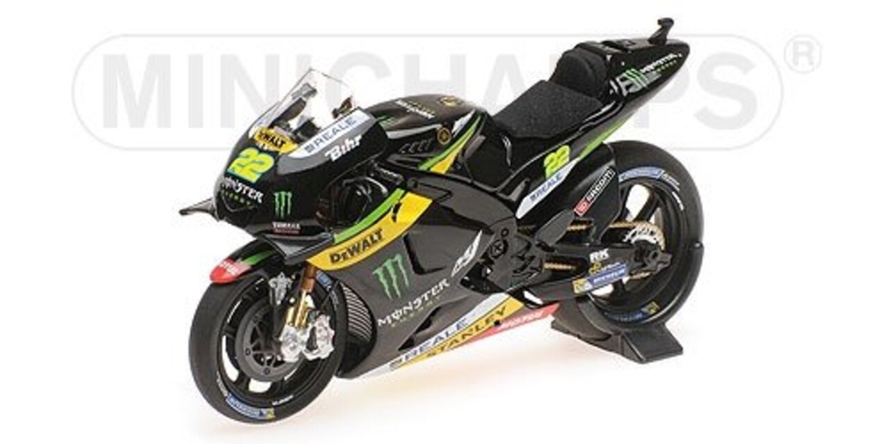 Yamaha Yamaha YZR-M1 Monster Yamaha Tech3 #22 MotoGP 2016 - 1:18 - Minichamps Yamaha Yamaha YZR-M1 Monster Yamaha Tech3 #22 MotoGP 2016 - 1:18 - Minichamps