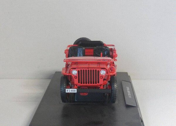 Jeep Jeep 1/4 Ton Army Truck - 1:18 - Welly