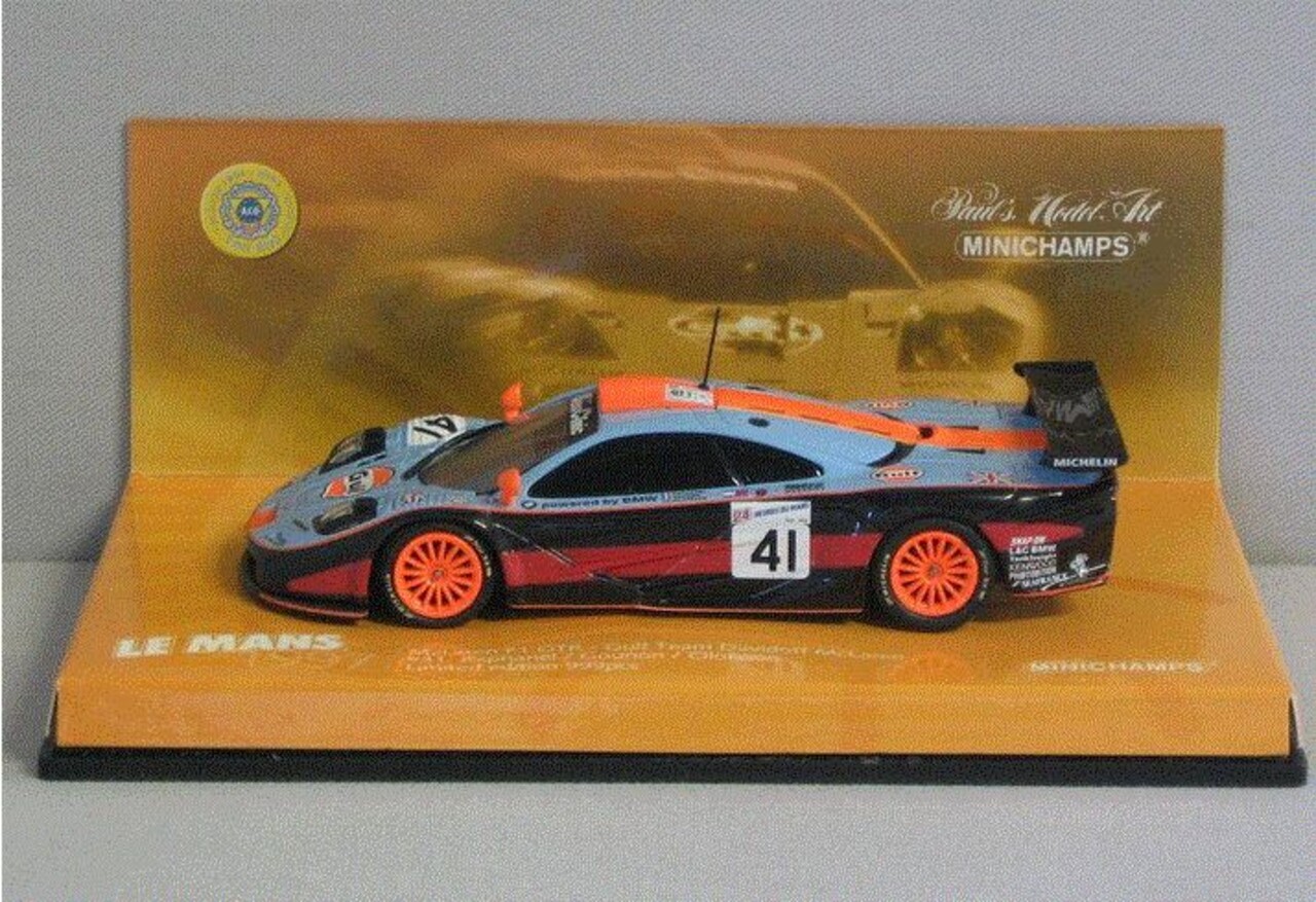 McLaren McLaren F1 GTR #41 Gulf Team Davidoff McLaren - 1:43 - Minichamps