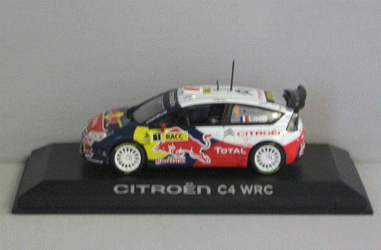 Citroen C4 WRC rally de catalogne 2009 Norev 1-43 155426