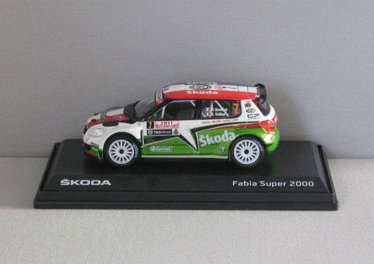 Skoda Skoda Fabia Super 2000 #7 Monte Carlo Rallye 2011 - 1:43 - Abrex