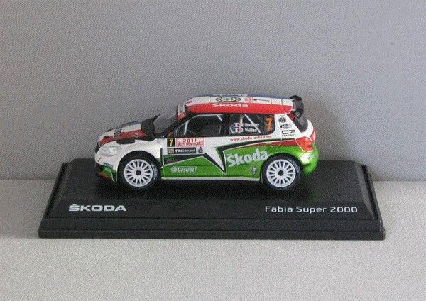 Skoda Skoda Fabia Super 2000 #7 Monte Carlo Rallye 2011 - 1:43 - Abrex