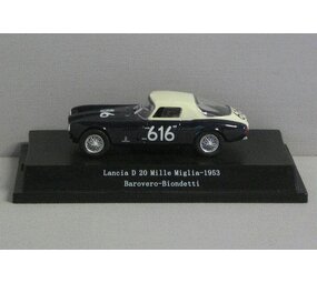 Lancia Lancia D 20 #616 Mille Miglia 1953 - 1:43 - Starline Models Lancia Lancia D 20 #616 Mille Miglia 1953 - 1:43 - Starline Models