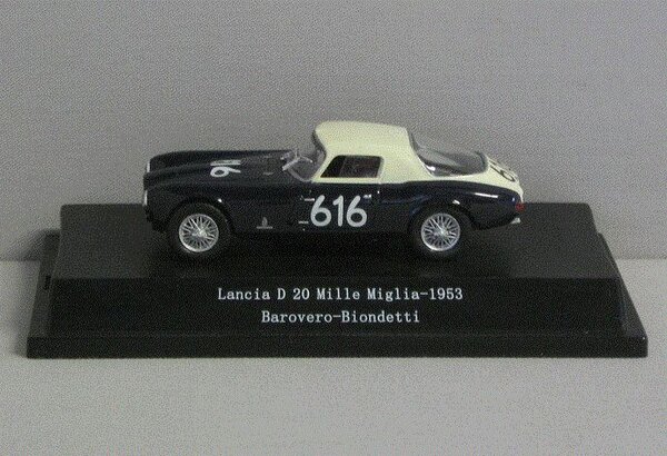 Lancia Lancia D 20 #616 Mille Miglia 1953 - 1:43 - Starline Models