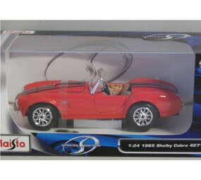Shelby Shelby Cobra 427 1965 - 1:24 - Maisto Shelby Shelby Cobra 427 1965 - 1:24 - Maisto