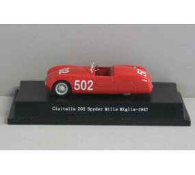 Cisitalia Cisitalia 202 Spyder #502 Mille Miglia 1947 - 1:43 - Starline Models Cisitalia Cisitalia 202 Spyder #502 Mille Miglia 1947 - 1:43 - Starline Models