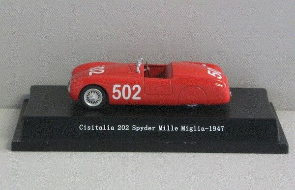 Cisitalia Cisitalia 202 Spyder #502 Mille Miglia 1947 - 1:43 - Starline Models