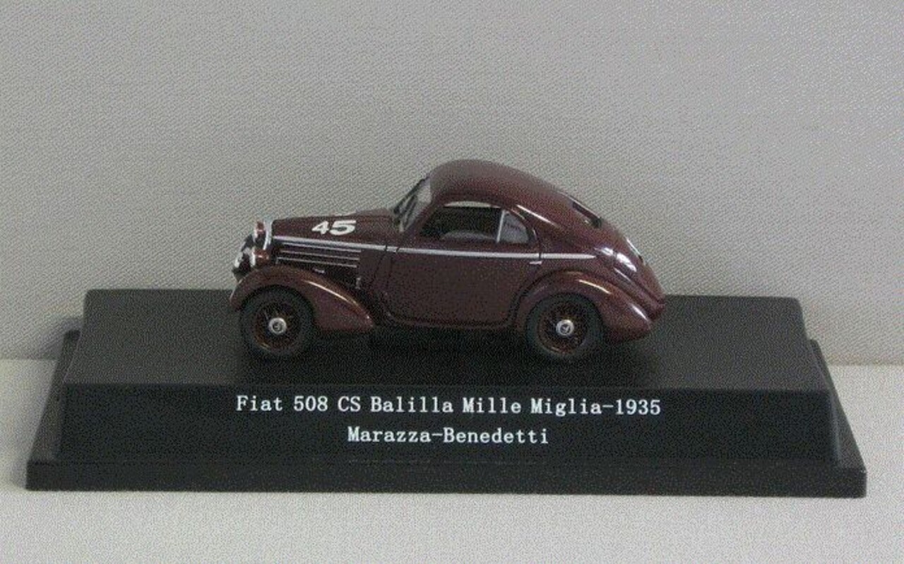 Fiat Fiat 508 CS Balilla #45 Mille Miglia 1935 - 1:43 - Starline Models Fiat Fiat 508 CS Balilla #45 Mille Miglia 1935 - 1:43 - Starline Models