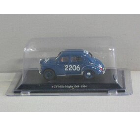 Renault Renault 4CV #2206 Mille Miglia 1063 1954 - 1:43 - Atlas Renault Renault 4CV #2206 Mille Miglia 1063 1954 - 1:43 - Atlas