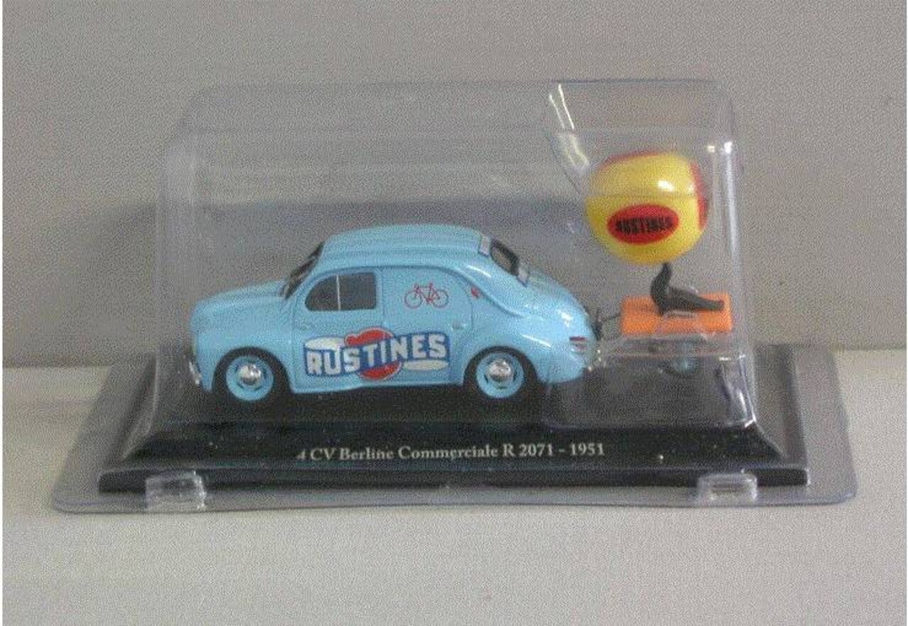Renault Renault 4CV Berline Commerciale R 2071 1951 - 1:43 - Atlas Renault Renault 4CV Berline Commerciale R 2071 1951 - 1:43 - Atlas