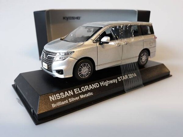 Nissan Nissan Elgrand Highway STAR 2014 - 1:43 - Kyosho Nissan Nissan Elgrand Highway STAR 2014 - 1:43 - Kyosho