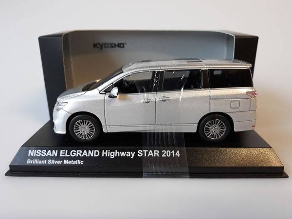 Nissan Nissan Elgrand Highway STAR 2014 - 1:43 - Kyosho Nissan Nissan Elgrand Highway STAR 2014 - 1:43 - Kyosho