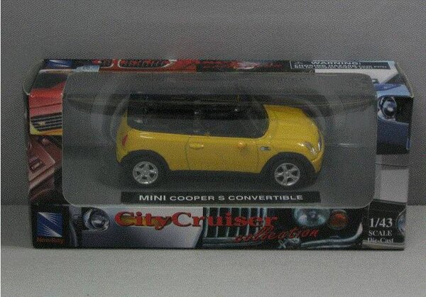 Mini Mini Cooper S Convertible - 1:43 - NewRay