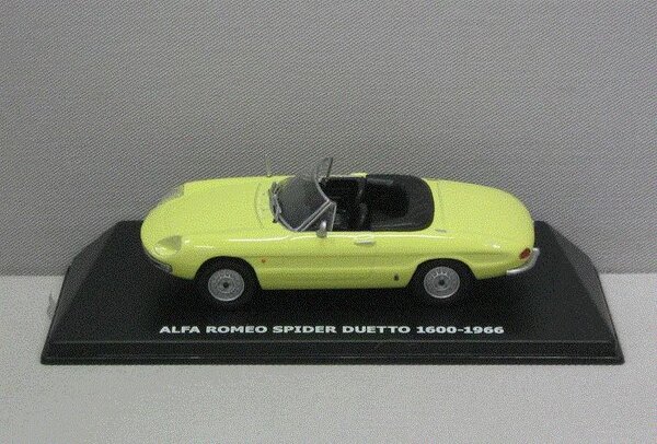 Alfa Romeo Alfa Romeo Spider 1600 Duetto 1966 - 1:43 - Maxi Car Alfa Romeo Alfa Romeo Spider 1600 Duetto 1966 - 1:43 - Maxi Car