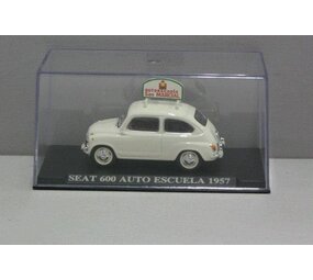 Seat Seat 600 Auto Escuela 1957 - 1:43 - Atlas Seat Seat 600 Auto Escuela 1957 - 1:43 - Atlas