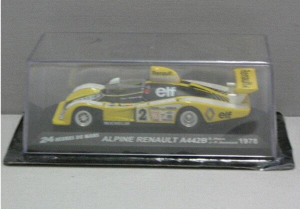 Renault Renault Alpine A442B 1978 Le Mans #2 - 1:43 - Atlas Renault Renault Alpine A442B 1978 Le Mans #2 - 1:43 - Atlas