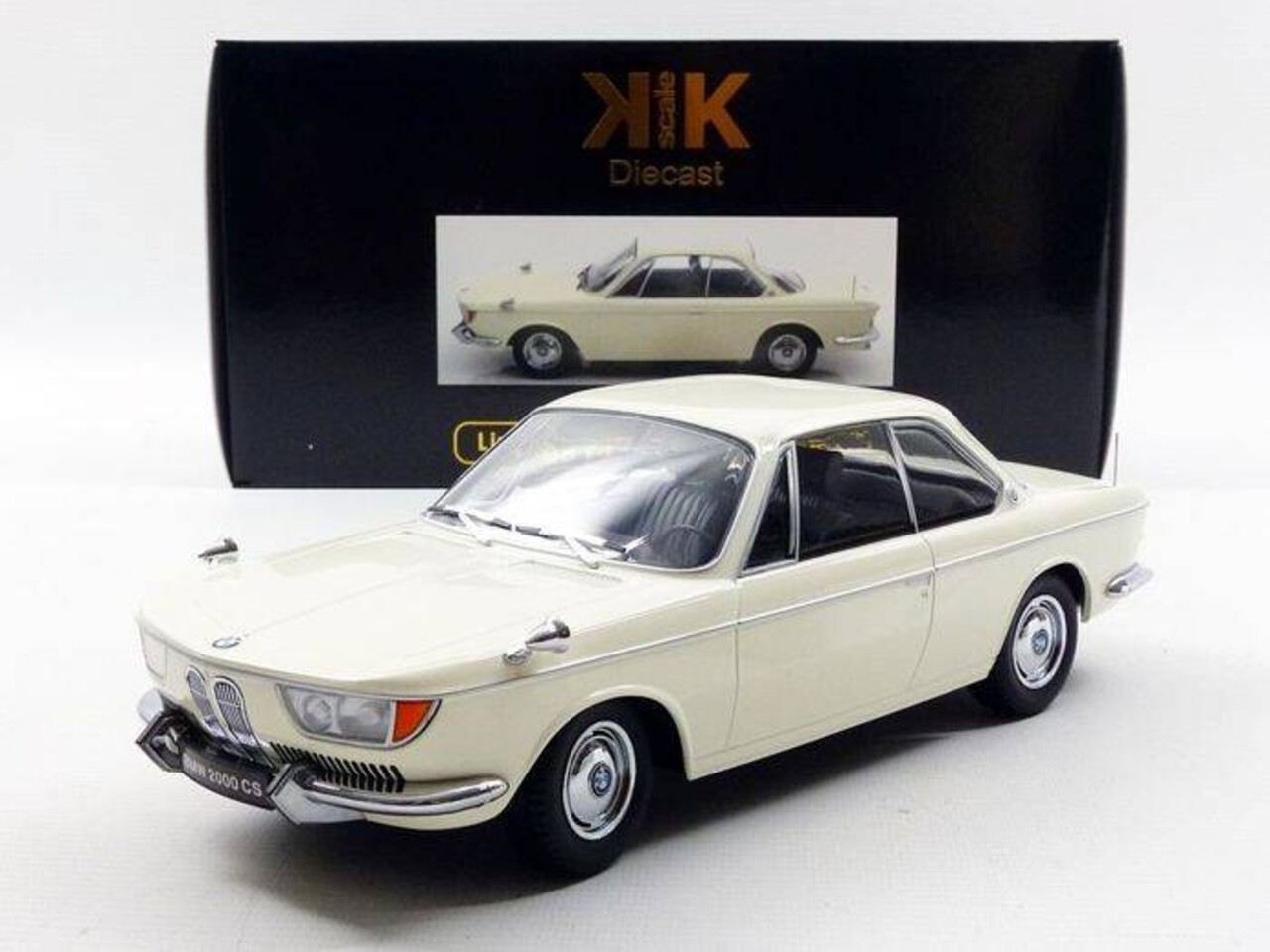 BMW BMW 2000 CS 1965 - 1:18 - KK Scale BMW BMW 2000 CS 1965 - 1:18 - KK Scale
