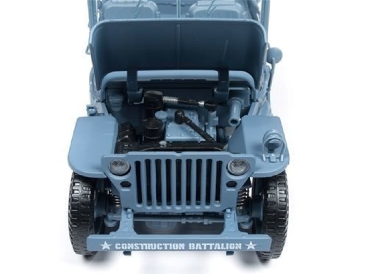 Jeep Willys MB Jeep WWII Construction Battalion 1941 - 1:18 - Auto World