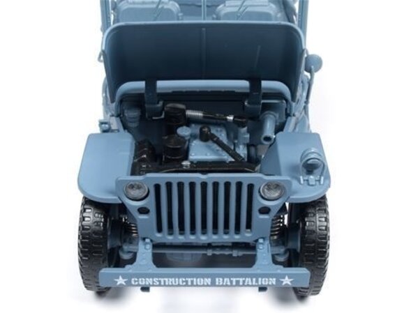Jeep Willys MB Jeep WWII Construction Battalion 1941 - 1:18 - Auto World