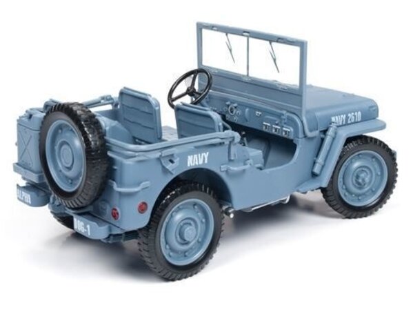 Jeep Willys MB Jeep WWII Construction Battalion 1941 - 1:18 - Auto World