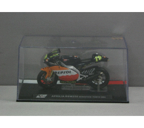 Aprilia Aprilia RSW250 'Sebastian Porto' 2005 #19 -1:24 - Altaya Aprilia Aprilia RSW250 'Sebastian Porto' 2005 #19 -1:24 - Altaya