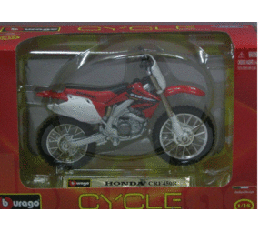 Honda Honda CRF450R - 1:18 - Bburago Honda Honda CRF450R - 1:18 - Bburago