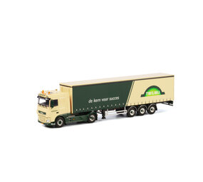 Daf DAF XF Euro 6 SC 4x2 + Curtainside Semitrailer 3 axle 'Hooijer - Twilmij' - 1:50 - WSI Models Daf DAF XF Euro 6 SC 4x2 + Curtainside Semitrailer 3 axle 'Hooijer - Twilmij' - 1:50 - WSI Models